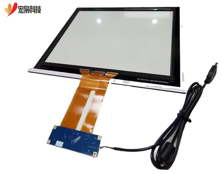 Custom 15 Inch PCAP Capacitive Industrial Touch Panel